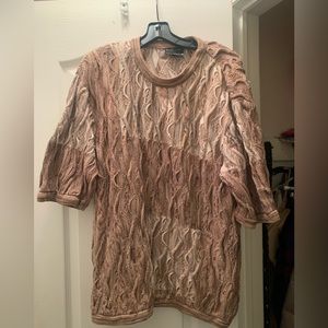 Vintage COOGI Sweater Mens L Classic Vintage Brown Earth Tones -‎ Large!